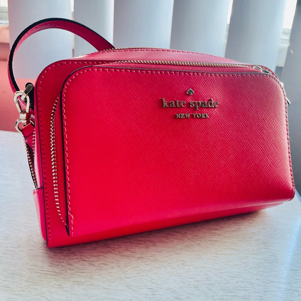 kate spade Staci dual zip Crossbody Bag